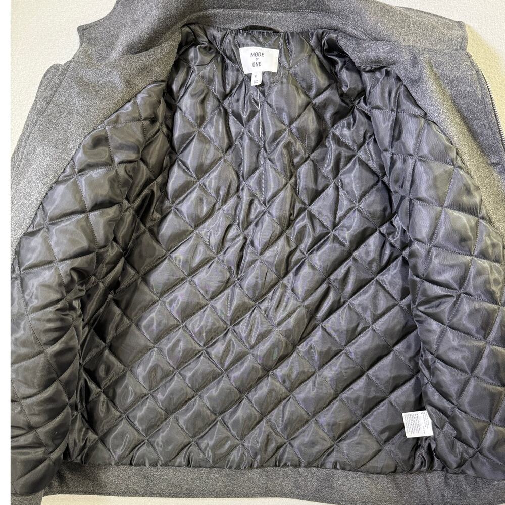 Mode of One Mens Utility Pocket Jacket Heather Onyx XL $159 - Picture 6 of 8